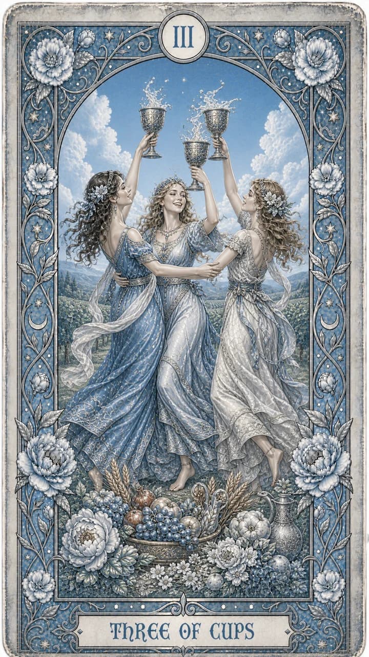 Three of Cups