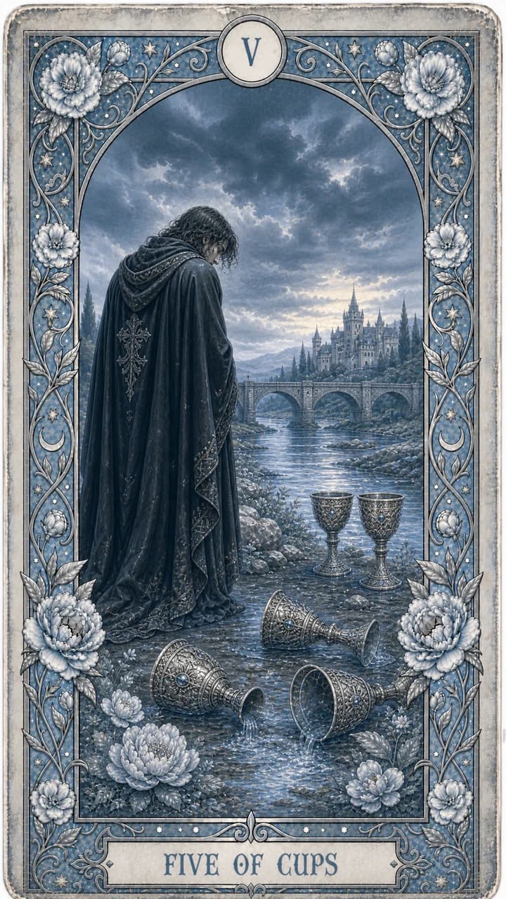 Five of Cups