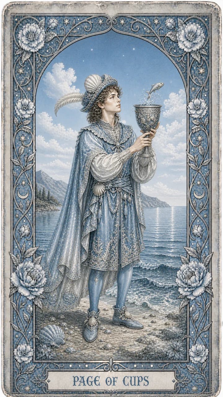 Page of Cups