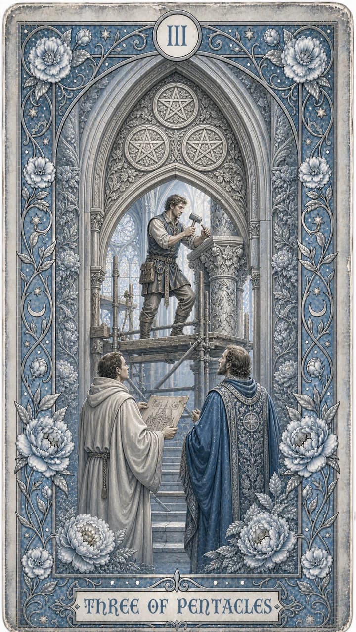 Three of Pentacles