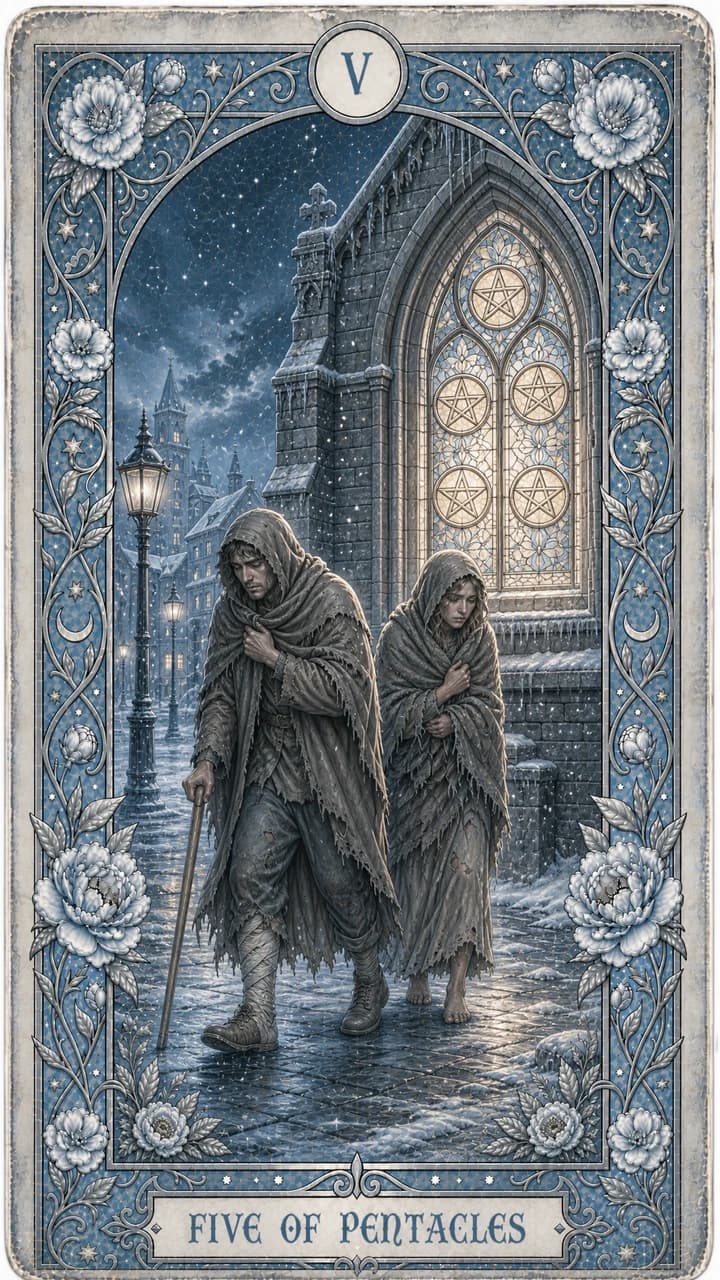 Five of Pentacles