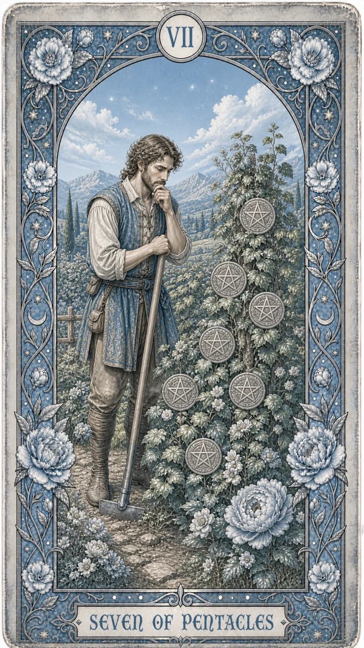 Seven of Pentacles