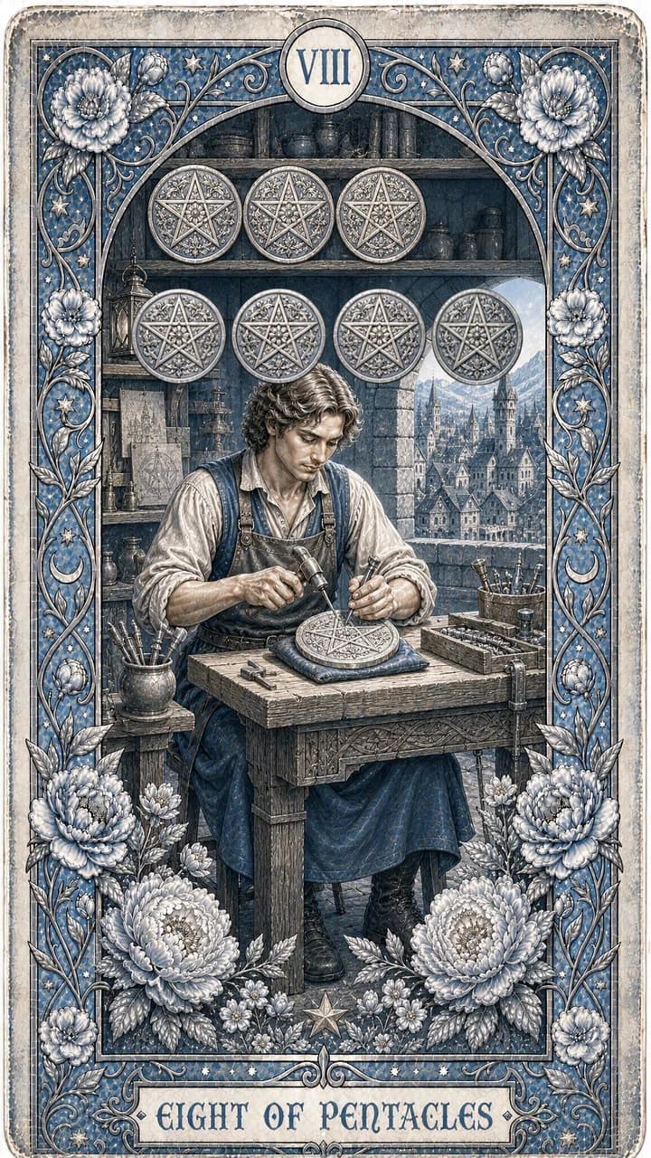 Eight of Pentacles