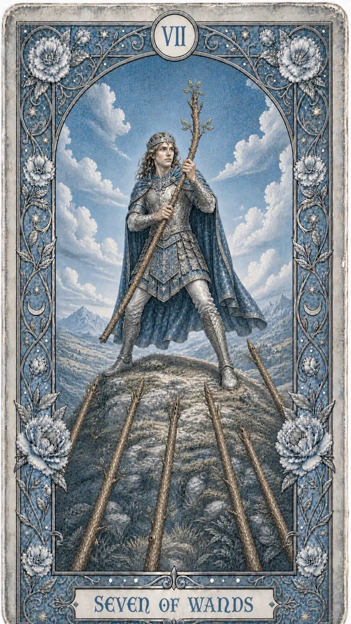 Seven of Wands