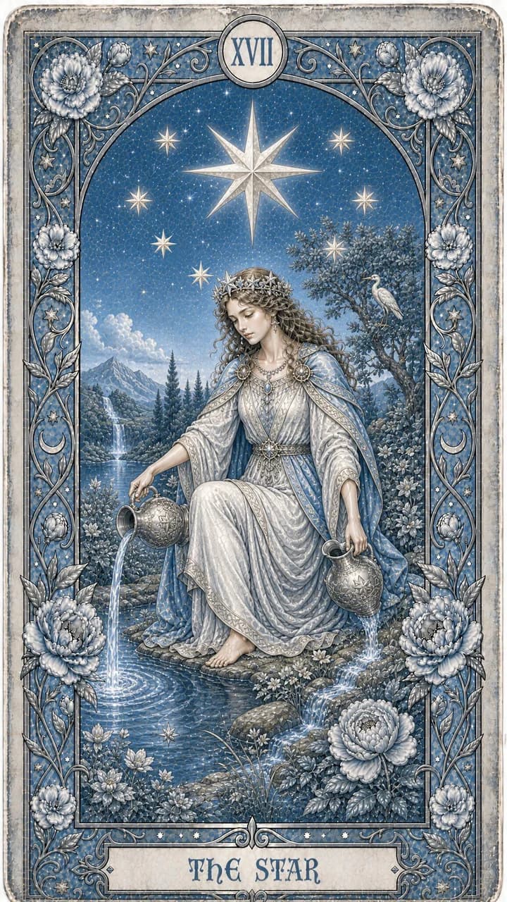 The Star — original TarotAI deck
